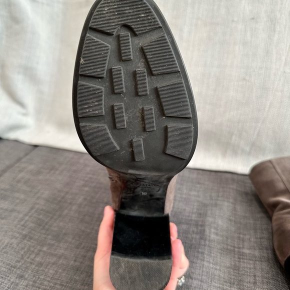 Aquatalia Suede High Heel booties, Ines Style, Size 10 - Picture 4 of 7